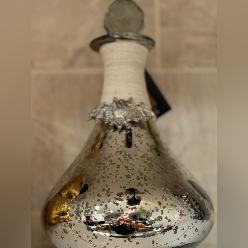 Bat decanter Bottle mercury‎ glass
